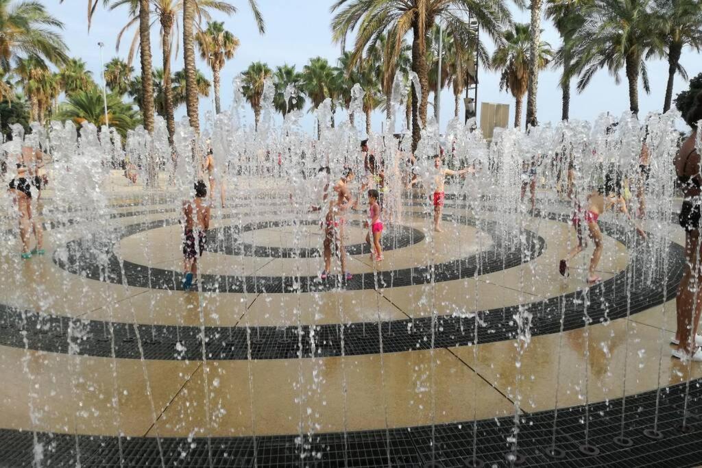 Paradis Salou, centro turístico, WIFI, piscina, vistas al mar Exterior foto